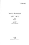 Autumn : For Violin, Piano, Guitar, Accordion and Double Bass (2013).