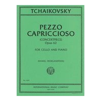 Pezzo Capriccioso (Concertpiece), Op. 62 : For Cello and Piano / Ed. Daniel Morgenstern.