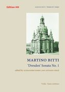 Dresden Sonata No. 1 In C Major : For Violin and Continuo / Ed. Alessandro Borin and Antonio Frige.