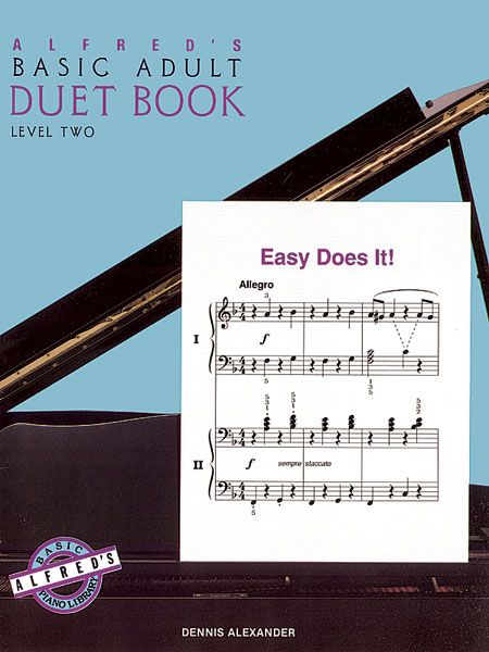 Alfred's Basic Adult Piano Course : Duet Book 2.