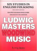 Six Studies In English Folksong : For Clarinet and Piano.