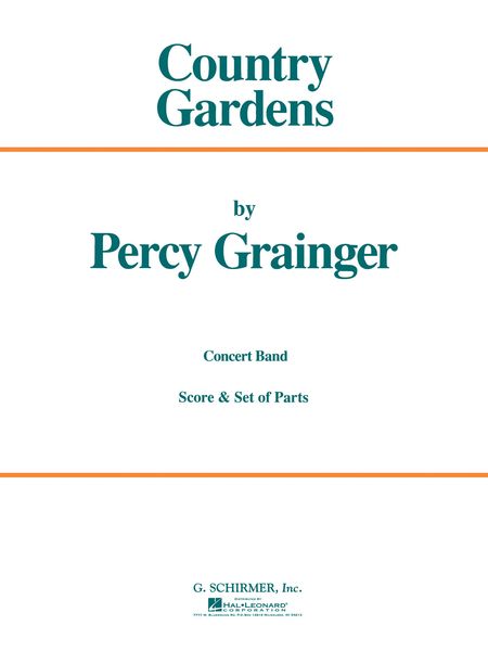 Country Gardens : For Concert Band - Score Only.