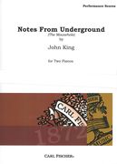 Notes From Underground (The Mousehole) : For Two Pianos.