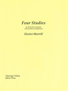 Four Studies : For Baritone Saxophone and Marimba.