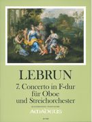 7. Concerto In F-Dur : Für Oboe und Streichorchester - Piano reduction / Ed. Kurt Meier.