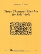 Three Character Sketches : For Solo Viola (2014).