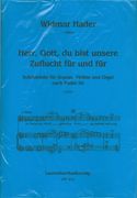 Herr, Gott, Du Bist Unsere Zuflucht Für und Für : Solokantate Für Sopran, Violine und Orgel (1984).