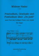 Praeludium, Graduale und Postludium Über Os Justi : Für Orgel (1989).