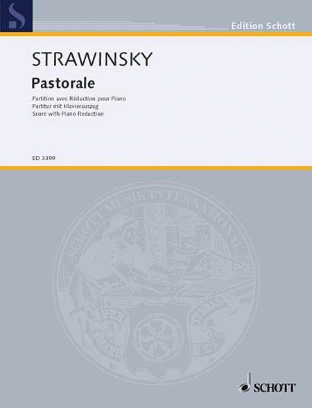 Pastorale : Song Without Words For Voice and Four Wind Instruments - Score With Piano reduction.