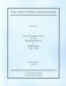 New Piano Anthology, Vol. 5 : Keyboard Music Of The Renaissance and Baroque - Proficient.