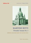 Dresden Sonata No. 3 In G Minor : For Violin and Continuo / Ed. Alessandro Borin and Antonio Frige.