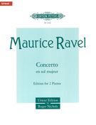 Concerto En Sol Majeur : Edition For 2 Pianos / edited by Roger Nichols.