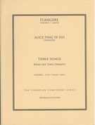 Three Songs From The Tang Dynasty : For Soprano, Piano, Flute, Violin and Cello.