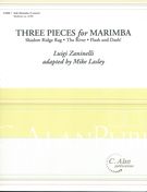 Three Pieces : For Marimba / Adapted by Mike Lasley.