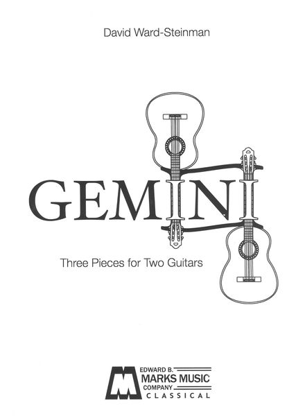 Gemini : Three Pieces For Two Guitars (1988) / edited by Edelton Gloeden.