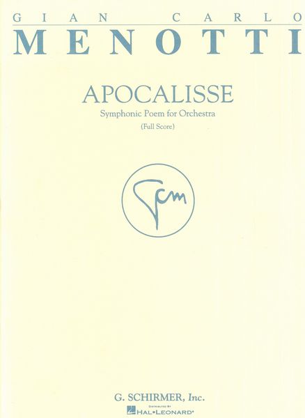 Apocalisse : Symphonic Poem For Orchestra.