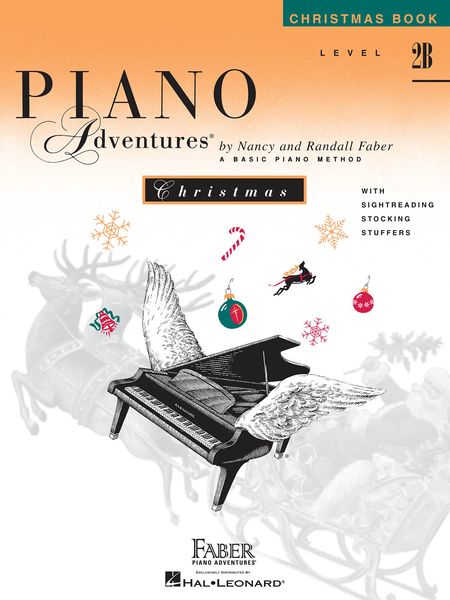 Piano Adventures, Christmas Book : Level 2b.