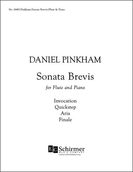 Sonata Brevis : For Flute and Piano.