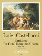 Fantaisie, Op. 50 : Für Flöte, Horn und Gitarre / edited by Bernhard Päuler.