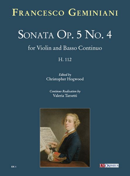 Sonata Op. 5, No. 4, H. 112 : For Violin and Basso Continuo / edited by Christopher Hogwood.