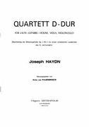 Quartett D-Dur : For.