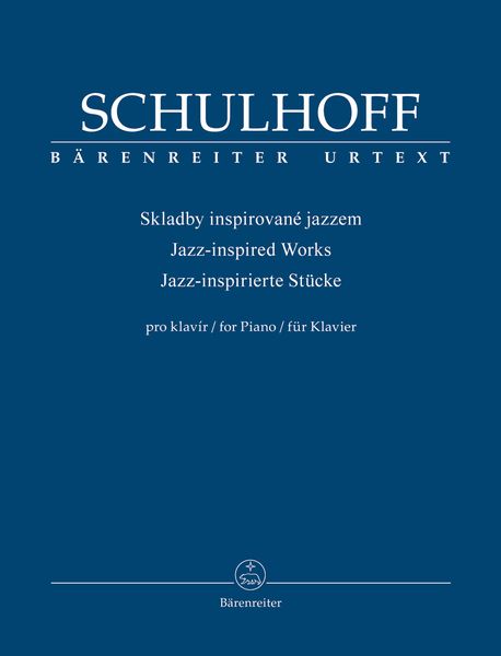 Skladby Inspirovane Jazzem = Jazz-Inspired Works : For Piano / edited by Michael Kube.