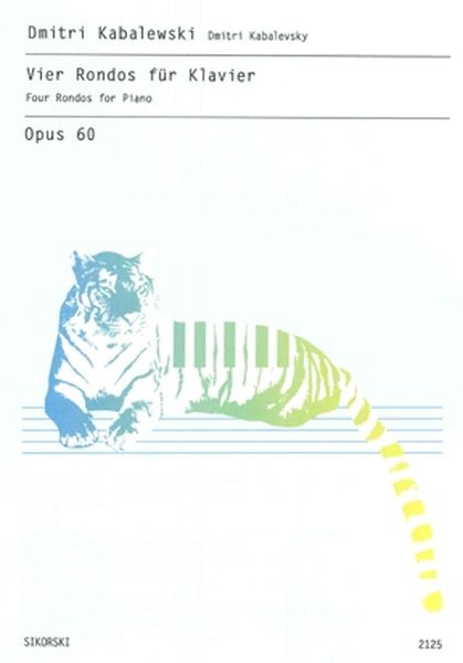Vier Rondos, Op. 60 : Für Klavier (1958).