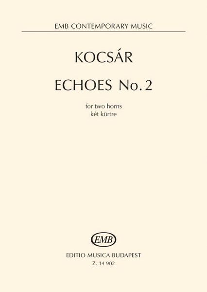 Echoes No. 2 : For Two Horns (1989).