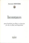 Inconstances, Op. 16 : Pour Hautbois (Ou Flute) Et Clavecin (2010-11).