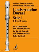 Suite I In B Flat Major : For Treble Recorder and Basso Continuo.