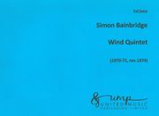 Wind Quintet (1970-71, Rev. 1974).
