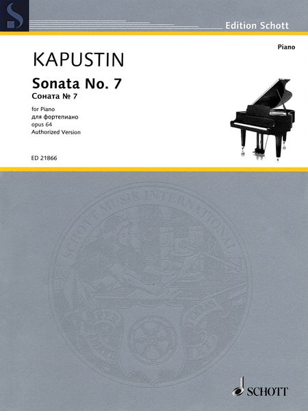 Sonata No. 7, Op. 64 : For Piano - Authorized Version.