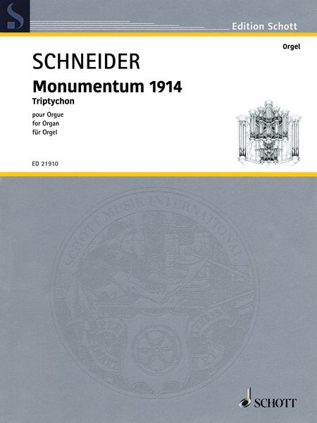 Momentum 1914 : Triptychon Für Orgel.