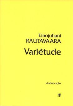 Variétude, Op. 82 : For Solo Violin.