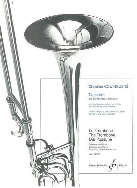 Concerto : Pour Trombone Et Orchestra A Cordes - Piano reduction.