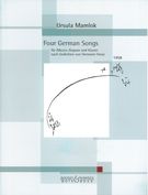 Four German Songs : Für (Mezzo-)Sopran und Klavier, Nach Gedichten von Hermann Hesse (1958).