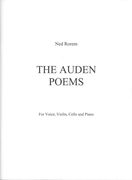 Auden Poems : For Voice, Violin, Cello and Piano (1989).