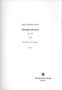 Sonata Serena, Op. 114 : Für Klavier Zu Vier Händen (2014).