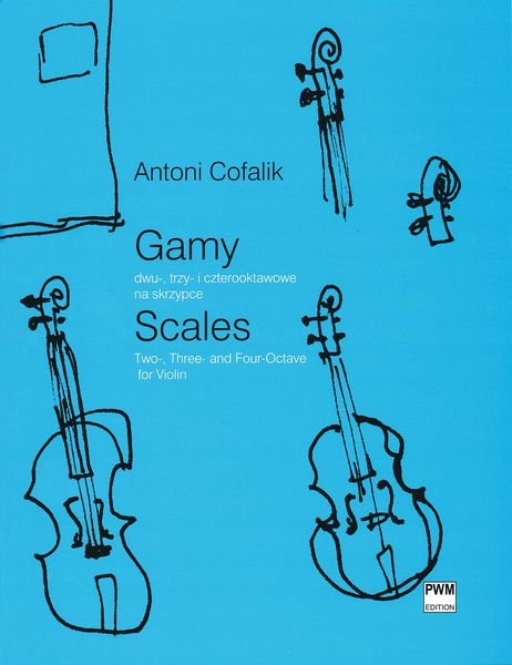 Scales : Two-, Three- and Four-Octave For Violin.