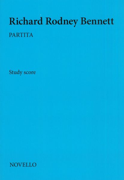 Partita : For Orchestra (1995).