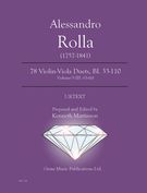 78 Violin-Viola Duets, Bi. 33-110 : Vol. 9 (Bi. 63-66) / edited by Kenneth Martinson.