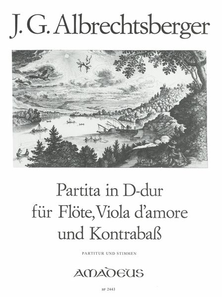 Partita In D-Dur : Für Flöte, Viola d'Amore und Kontrabass.