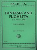 Fantasia and Fughetta In D Major, S. 908 : For Keyboard / Reconstructed and arr. by Kenneth Cooper.