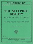 Sleeping Beauty - Act III, Nos. 24, 25b, 25c, 26 and 27 : For String Quartet / arr. Graham Bastable.