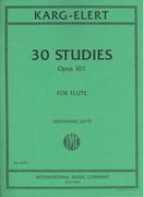 30 Studies, Op. 107 : For Flute / edited by Stephanie Jutt.