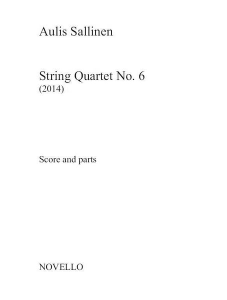 String Quartet No. 6, Op. 103 (2014).