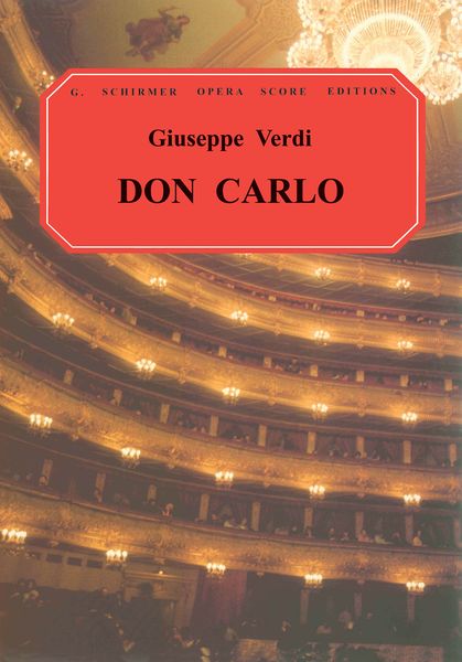 Don Carlo (Italian/English) : Opera In Four Acts.