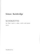 Scherzetto : For Flute (+Picc.), Oboe, Violin and Piano (2013).