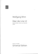 Über Die Linie VI : Trio Für Altflöte, Violine und Violoncello (2004).