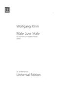 Male Über Male : Für Klarinette und 5 Tiefe Streicher (2000-2003).